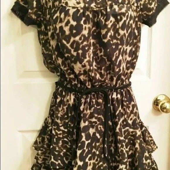 Converse One Star Leopard Mini Dress - Picture 2 of 2
